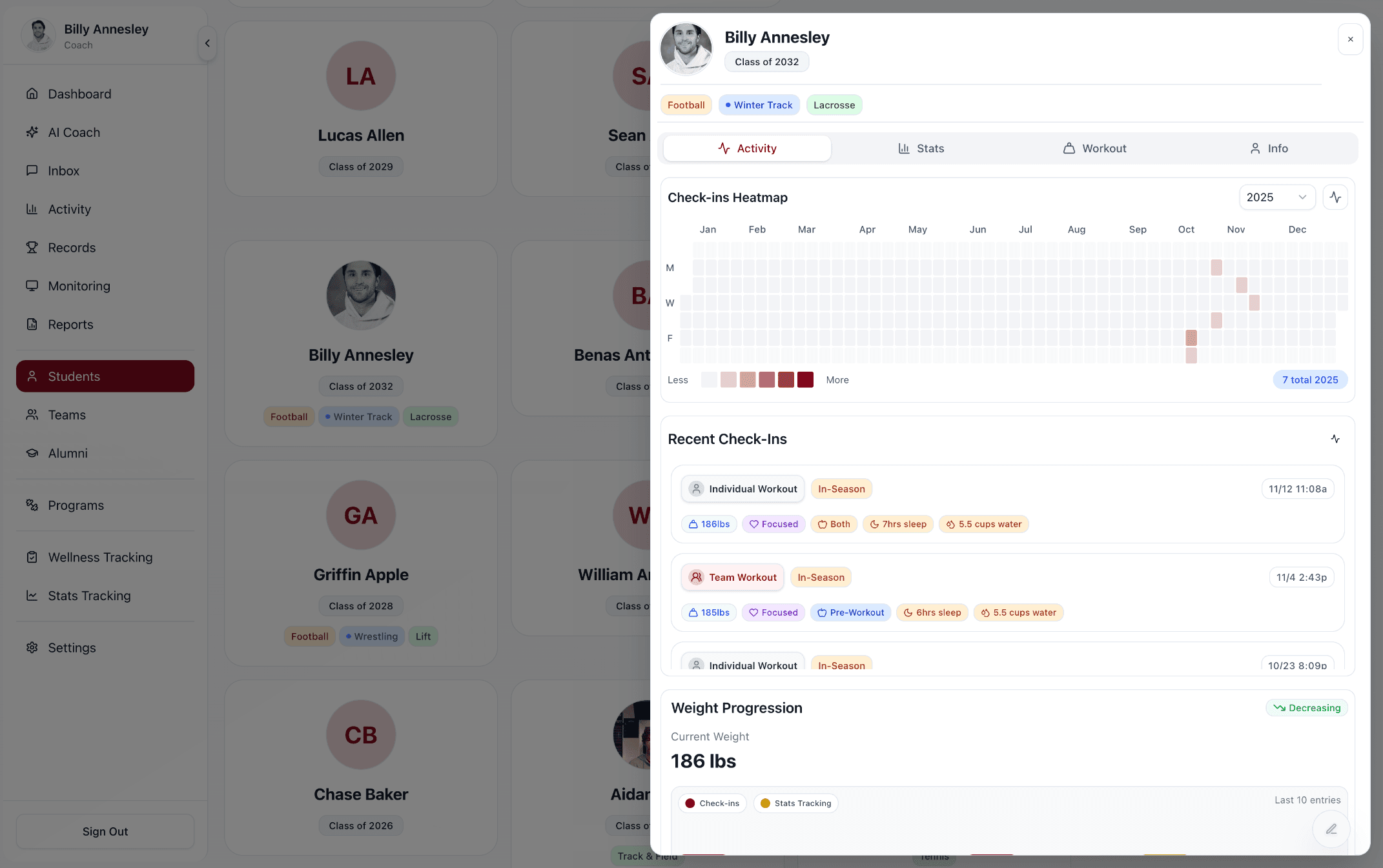 Haverford Fitness App - Image 2